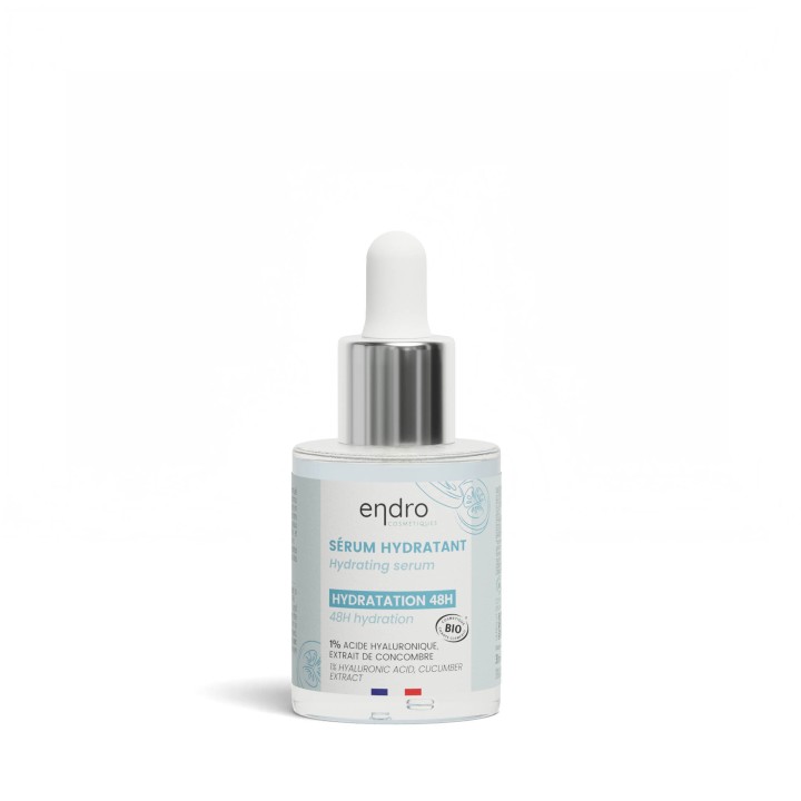 Hydrating serum with hyaluronic acid and cucumber