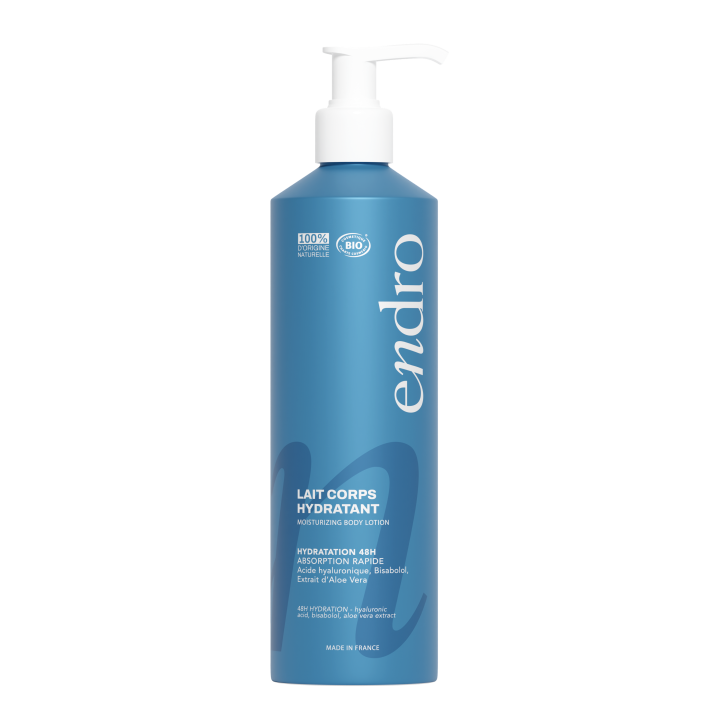 Naturally sourced Moisturizing Body Lotion, fluid, non-greasy texture