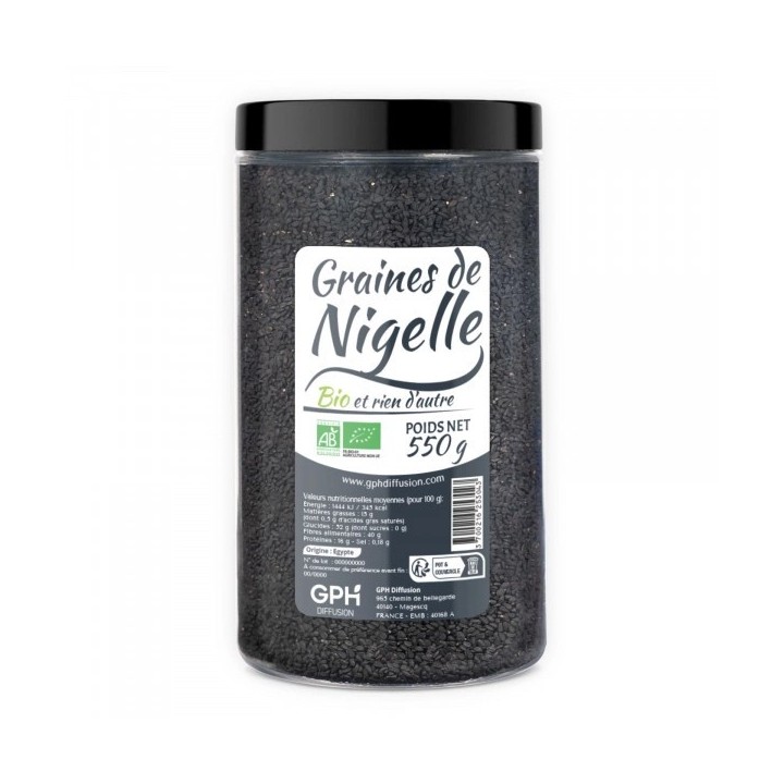 Graine de Nigelle ou « cumin noir », kalonji, à la saveur unique