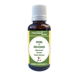 Gemmotherapy: Mother macerate of buds for fear and anxiety